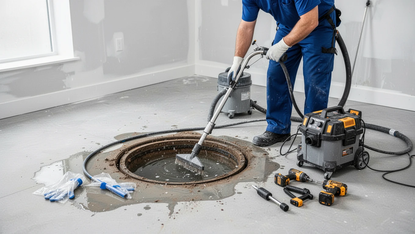 Sewage Backup Cleanup