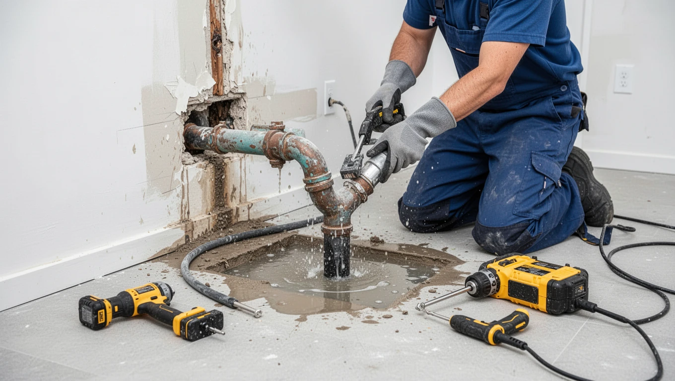 Burst Pipe Cleanup